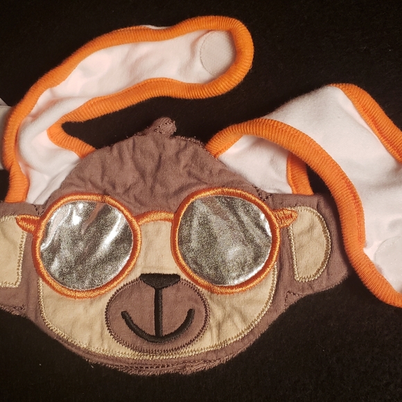 Lot of Newborn to 3Mo Onesies, Pants, & Accessories + 1 6Mo to 1 Yr Sleep Sack - Picture 3 of 9